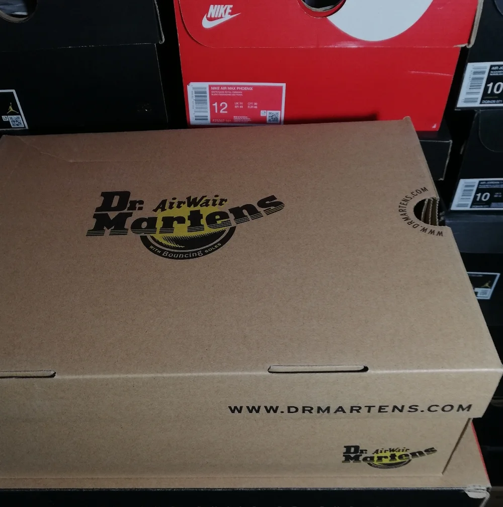 DR. MARTENS RAKIM BLACK MEN US SIZE 8 BRAND NEW IN BOX - Picture 9 of 16